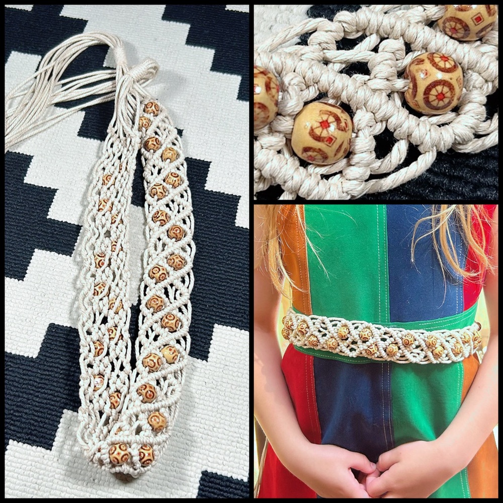 Hippie Chick, beaded belt!!